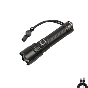 Linterna ultrabrillante de alta potencia de aleación de aluminio <span class=keywords><strong>recargable</strong></span> con zoom P70 <span class=keywords><strong>LED</strong></span> IP55 resistente al agua para acampar - Product Image 1