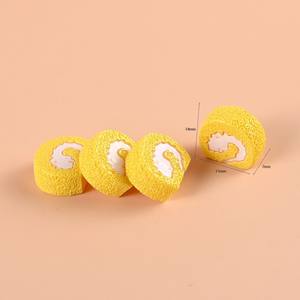 Figurines miniatures Kawaii en résine en forme de gâteau roulé <span class=keywords><strong>suisse</strong></span> pour la décoration de micro-<span class=keywords><strong>paysages</strong></span> et de maisons de poupées - Product Image 5