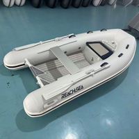 Bateau pneumatique rigide de 290 cm avec coque en aluminium, capacité 4 personnes, Achilles Hypalon avec rangement avant, luxe, fabrication chinoise OEM ODM