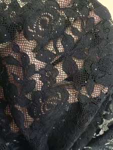 Đàn hồi hoa hồng thiết kế vải ren nặng với hạt và <span class=keywords><strong>sequins</strong></span> - Product Image 5