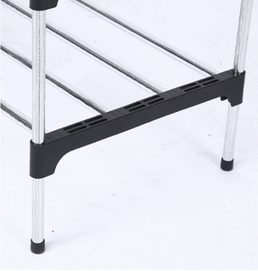 थोक डिजाइन धातु जूते घर रैक के लिए जगह-बचाने वाले भंडारण जूते रैक - Product Image 5