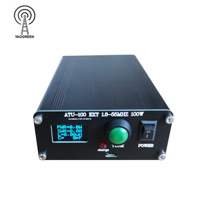 ATU-100 HAM 1.8-50MHz ATU-100mini <span class=keywords><strong>Tuner</strong></span> d'antenne automatique 7x7 + <span class=keywords><strong>Mini</strong></span> 0.96 OLED + boîtier en métal + batterie 1350MA finie - Product Image 2