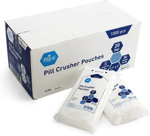 Ziekenhuis/Kliniek Beschikbaar 2X4.7 Inch Transparante Pe Plastic Medicatiezakken Pillen Tas Wegwerp Pil Crusher Zakjes - Product Image 3