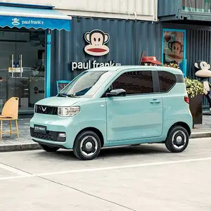 Electric Vehicle Wuling Hongguang RHD Mini Passenger Van Ev Car New Energy Vehicles Electric Mini Car