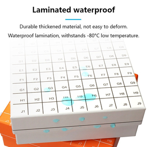 กล่องเก็บหลอดแช่แข็ง WEIAI ขนาด 1 มล./1.5 มล./2 มล./5 มล. กล่องเก็บน้ำแข็งกันน้ำสำหรับห้องปฏิบัติการ เก็บเซลล์ แบคทีเรีย ไวรัส DNA พร้อมรหัสระบุ - Product Image 4