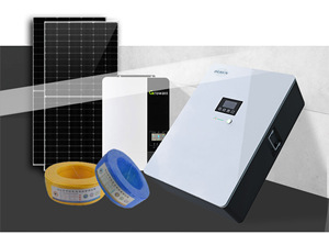 OEM太陽光発電システム モデル002 家庭用 220V/110V 完全オフグリッド太陽光発電蓄電池システム - Product Image 6