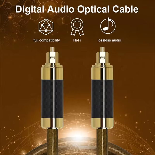 Xput OEM/OED Gold Plated Toslink Digital Optical Audio Cable From TV to Amplifier DVD Home Theater Audio Fiber Optical Cable