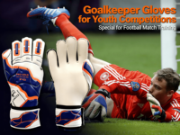 Gants de football professionnels SENX 4 mm extensibles antidérapants avec fermeture auto-agrippante en PU/Latex unisexes pour gardiens de but en extérieur
