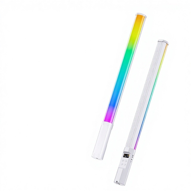 LP480 RGB Handheld LED Light Stick, 10W Built-in Battery Rechargeable Photography Fill Light for Live Streaming, Portrait
