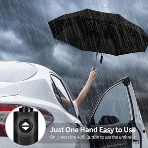 Parapluies Automatiques Pliables QX en Gros, Imperméables et Coupe-Vent, pour Voyage, Femmes, Cadeaux d'Affaires Personnalisés en Plastique - Product Image 4