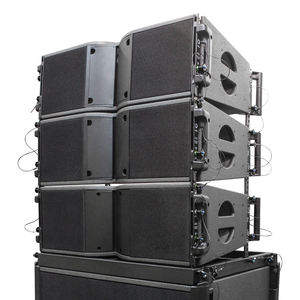 Altavoz profesional de audio para escenario KA210, de rango medio-bajo para DJ, de 2 vías, doble de 10 pulgadas, grande, para exteriores, de arreglo lineal vertical. - Product Image 5