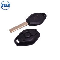 3 boutons Clé De Voiture LX8 FZV HU92 Lame Boîtier À Distance pour E38 E39 E46 E60 E61 E63 E64 E81 Remplacement coque