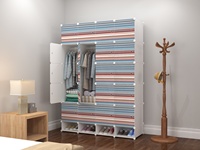 Étagère de rangement multi-niveaux en plastique convertible portable pour la chambre à coucher et le salon d'un appartement