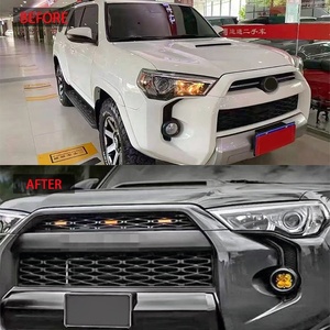 Parrilla Delantera Estilo <span class=keywords><strong>TRD</strong></span> <span class=keywords><strong>PRO</strong></span> Modificada, Material ABS, Piezas de Carrocería, Parrilla ABS Negra con Letras para <span class=keywords><strong>4Runner</strong></span> <span class=keywords><strong>2020</strong></span>+ - Product Image 4