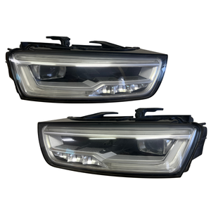 ไฟหน้า LED Audi Q3 ซ้ายและขวา 8U0941033A 8U0941034A ของแท้ มือสอง ไม่มีโมดูล E00007 - Product Image 1