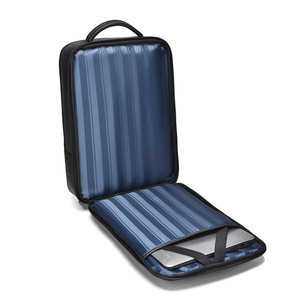 กระเป๋าแล็ปท็อปหนัง17นิ้วกันน้ำขนาดใหญ่พร้อม USB สำหรับผู้ชาย - Product Image 2