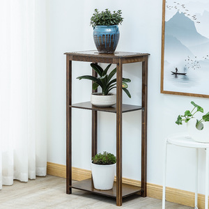 Support à fleurs de style chinois Yaoda 50x33x50/75/100cm, multifonctionnel, pour salon, balcon, plantes, aquarium - Product Image 4