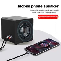 Câble audio stéréo Type-C USB vers double RCA mâle XLR, gaine en PVC, coque en alliage, plaqué or