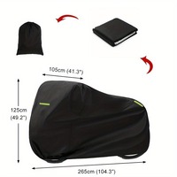 Housse de moto de haute qualité, imperméable, avec protection UV, protection contre le soleil et la pluie