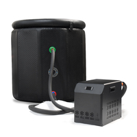 Mini-refroidisseur d'eau OEM AQ-1/3HP avec moteur/pompe intégrés, capacité de refroidissement de 815W, étanche, silencieux, économe en énergie, intelligent