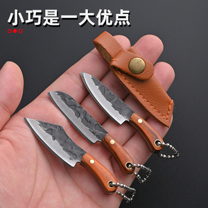 Coltello da campeggio Mini Dogleg da campeggio personalizzabile OEM con manico in legno e lama in acciaio per la cucina o la consegna del disimballaggio - Product Image 4