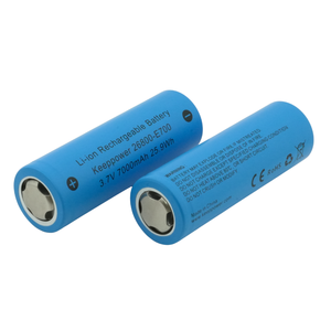 แบตเตอรี่ลิเธียมไอออนแบบชาร์จไฟได้ Keeppower 26800 7000mAh 3.7V - ความจุสูงพิเศษสำหรับพลังงานแสงอาทิตย์/รถยนต์ไฟฟ้า/อุปกรณ์อุตสาหกรรม - Product Image 4