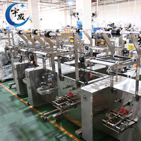 Machine d'emballage de petits sachets de poudre de protéine entièrement automatique