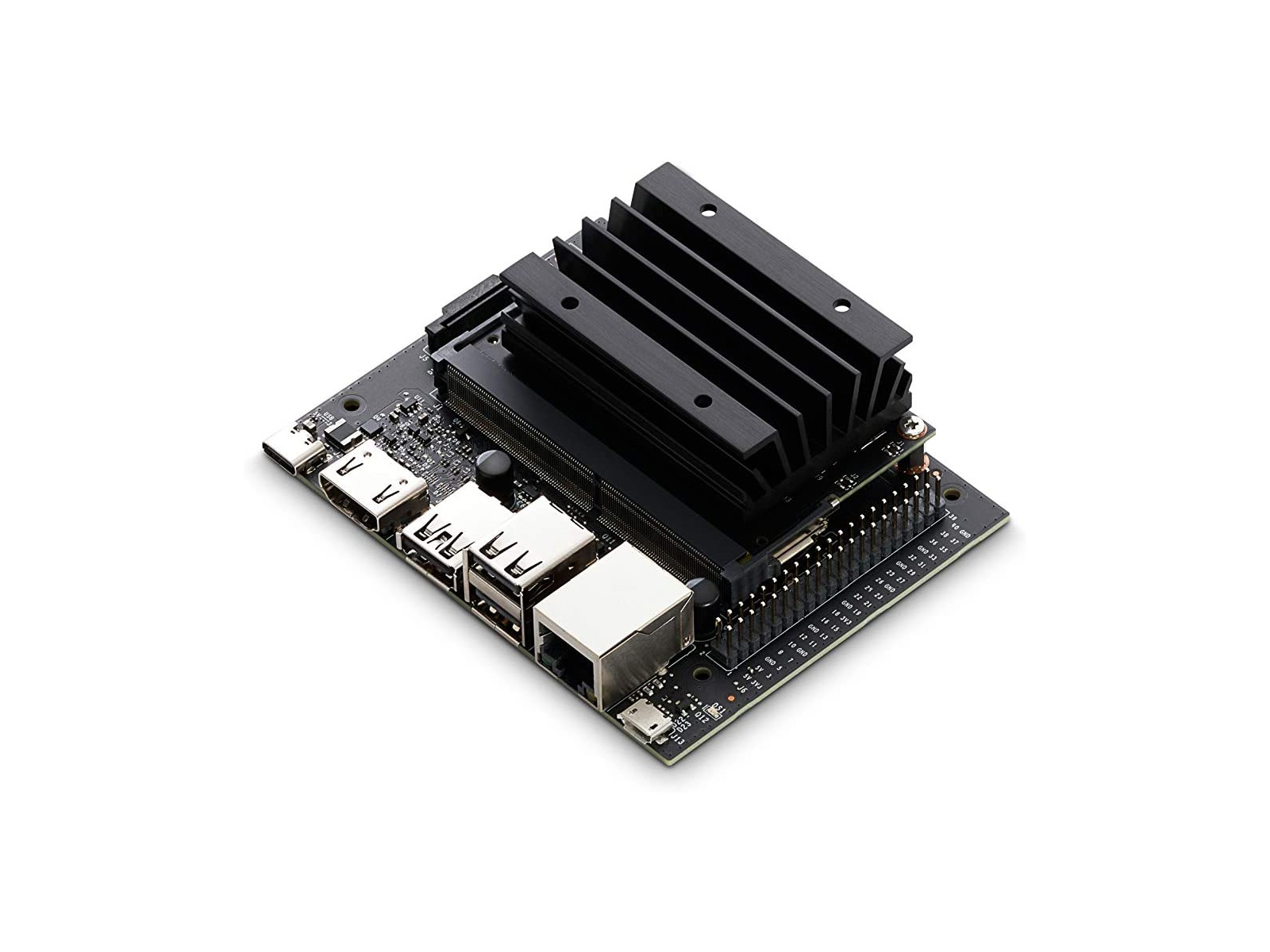 JETSON NANO開発者キット 2GB（ケース付きとケースなしの2個） Jetson Nano 2GB Developer Kit Package A - Essential Parts