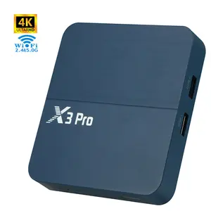 X3 PRO Smart Android Amlogic S905X3 TV Бесплатный просмотр фильмов на Ютубе для взрослых требуется только Смарт ТВ-бокс acemax m8