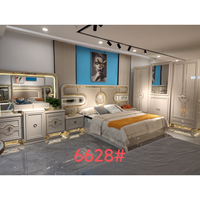 Meubles de maison modernes ensembles de chambre à coucher de haute qualité vente à chaud MDF lit placard design simple meubles de chambre à coucher