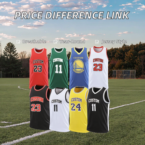 Enlace Especial para Pagar la Diferencia de Precio, Compre Mucha Más, Contácteme para Pago, Camiseta Deportiva Transpirable para Hombre, 100% Poliéster - Product Image 2