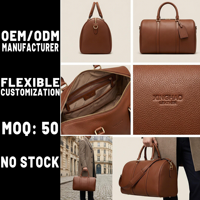 Sac de voyage en cuir pleine fleur de fabrication artisanale, grande capacité, moderne, portable, sac de sport de luxe, bagage à main pour homme