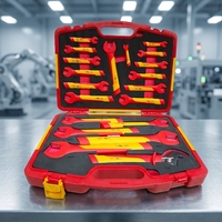 Kit d'outils isolés en acier au carbone certifié VDE IEC60900 CE, 20 pièces, 1000V, anti-choc, pour électricien EV et réparation électrique