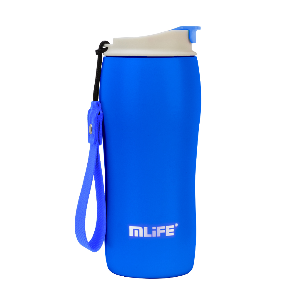 2002 330ml tasse en acier inoxydable en bleu