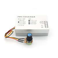 Taidacent DC Moteur 12V Ventilateur Circuit De Commande 24V PWM Carte de Contrôle de Vitesse 48V DC Moteur Brossé Contrôleur Circuit pour voiture Électrique
