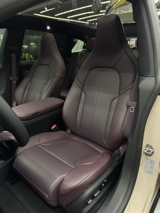 Kit de mise à niveau de sièges électriques en cuir perforé personnalisé <span class=keywords><strong>Bordeaux</strong></span> pour Porsche - Product Image 2