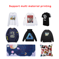 Imprimante textile à jet d'encre directe sur vêtement à double palette rapide avec machine de prétraitement DTG pour la vente