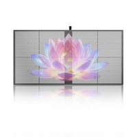 Écran LED en verre Decheng P7.8 à prix d'usine, haute transparence, garantie 5 ans, pixels/luminosité personnalisables pour