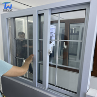Ventanas Corredizas de PVC Insonorizadas Topway Energy Star, Ventanas de Doble Acristalamiento para Villas de Lujo, Eficiencia Energética, Vida Tranquila