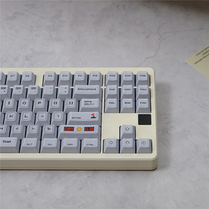 Minesweeper Thème Keycaps 143 Touches Pbt Keycap Dye-Sub Cherry Profil Keycaps pour 61/87/104/108 Wooting Clavier Mécanique - Product Image 2