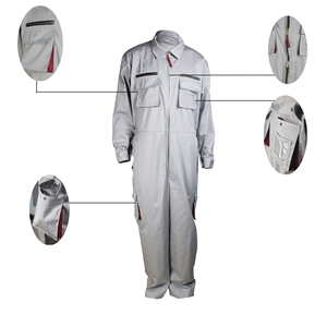 Tuta da <span class=keywords><strong>Lavoro</strong></span> Personalizzata 65% Poliestere 35% Cotone Impermeabile e Resistente all'Olio Unisex Certificata Oeko-Tex - Product Image 4