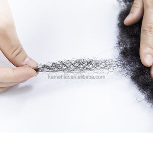 KAMA-<span class=keywords><strong>Cheveux</strong></span> humains naturels tressés, extension de <span class=keywords><strong>cheveux</strong></span> naturels bon marché, mèche afro, <span class=keywords><strong>cheveux</strong></span> humains bouclés, en vrac, pour dreads - Product Image 3