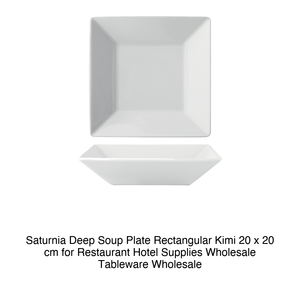 จานลึกทรงสี่เหลี่ยมคิมิ 20×20 ซม. ซัตตูร์เนีย - Product Image 2