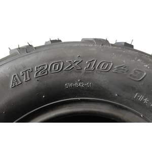 Pneus de buggy de plage haute performance avec bande de roulement directionnelle à motif en V et polyvalence tout-terrain 20*10-9 pouces - Product Image 5