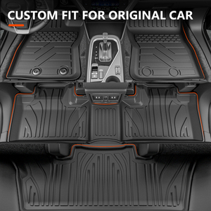 Tapete para Respaldo Trasero, Tapete para Maletero Compatible con Dodge <span class=keywords><strong>Durango</strong></span> 2016-2024, Tapete para Maletero de TPE Duradero - Product Image 5