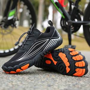 High quality outdoor sneaker rubber sole safety climbing sports trekking trainers tennis solomon hiking shoes for men