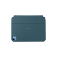 Casing Keyboard Nirkabel Ultra Tipis New Clear Magic untuk iPad Pro 11'' M4 dengan Touch Pad Tata Letak US Kulit PU Port USB-C