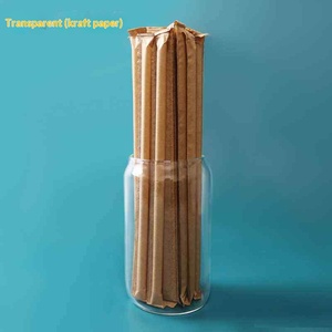 Pailles à boba transparentes en vrac, pailles à boire robustes à large diamètre pour les magasins de boissons, les smoothies et le thé au lait, plastique de qualité alimentaire - Product Image 5