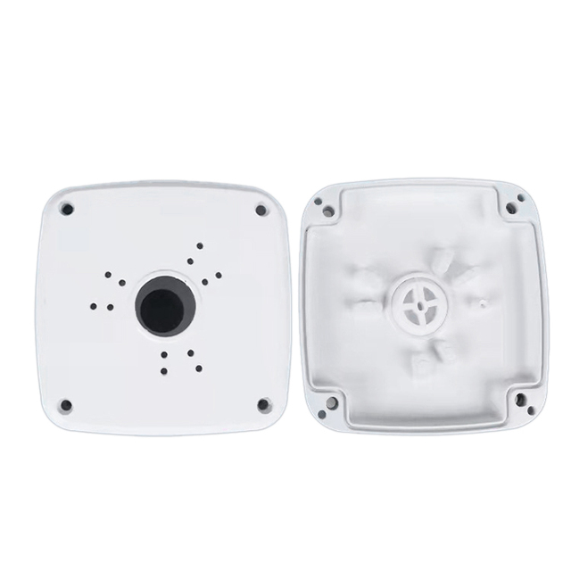 KOPDA KD-A004 CCTV Aluminum Alloy Junction Box Dome Camera Mounts White 130x130x52mm