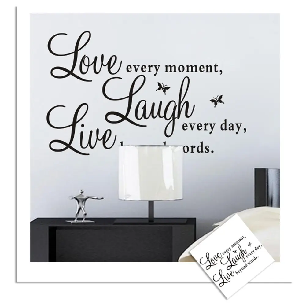 Hot Selling Peel And Stick Decal Wall Art Home Living Room Bedroom Decor Wall Sticker